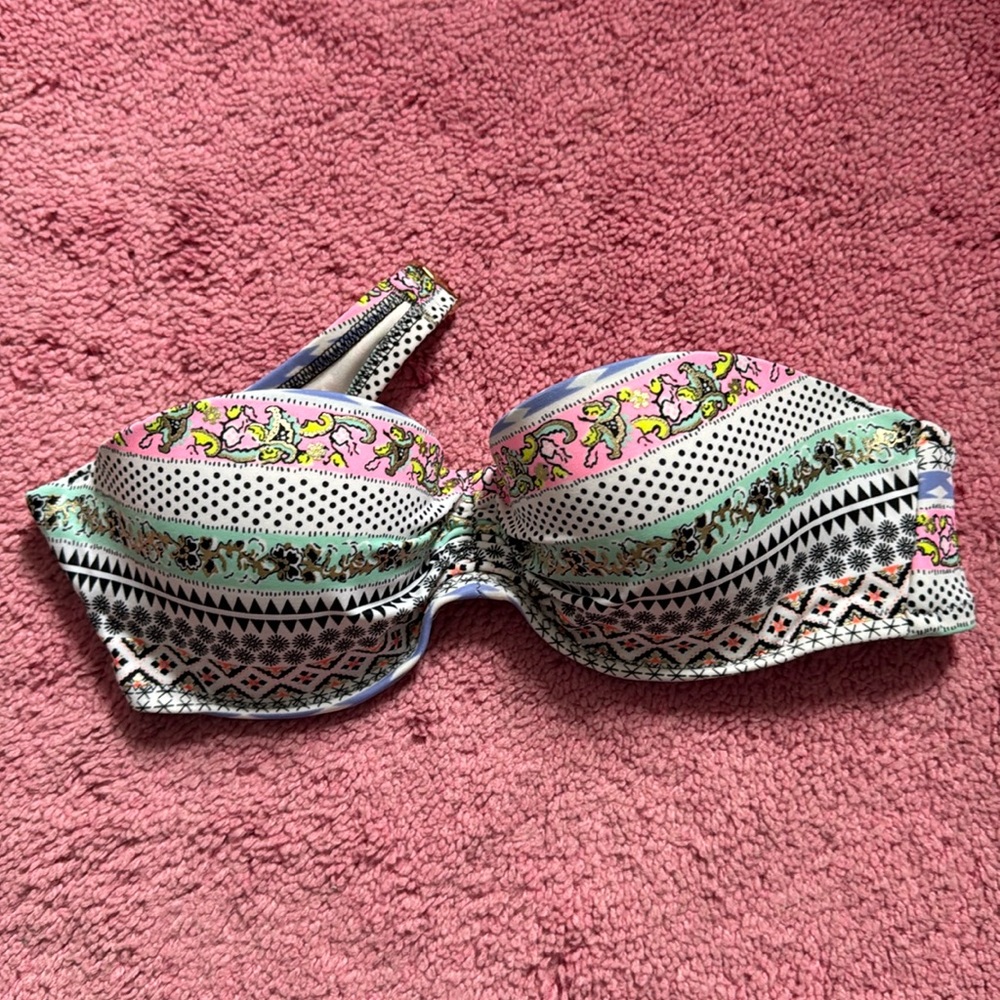 strapless VS swimsuit top